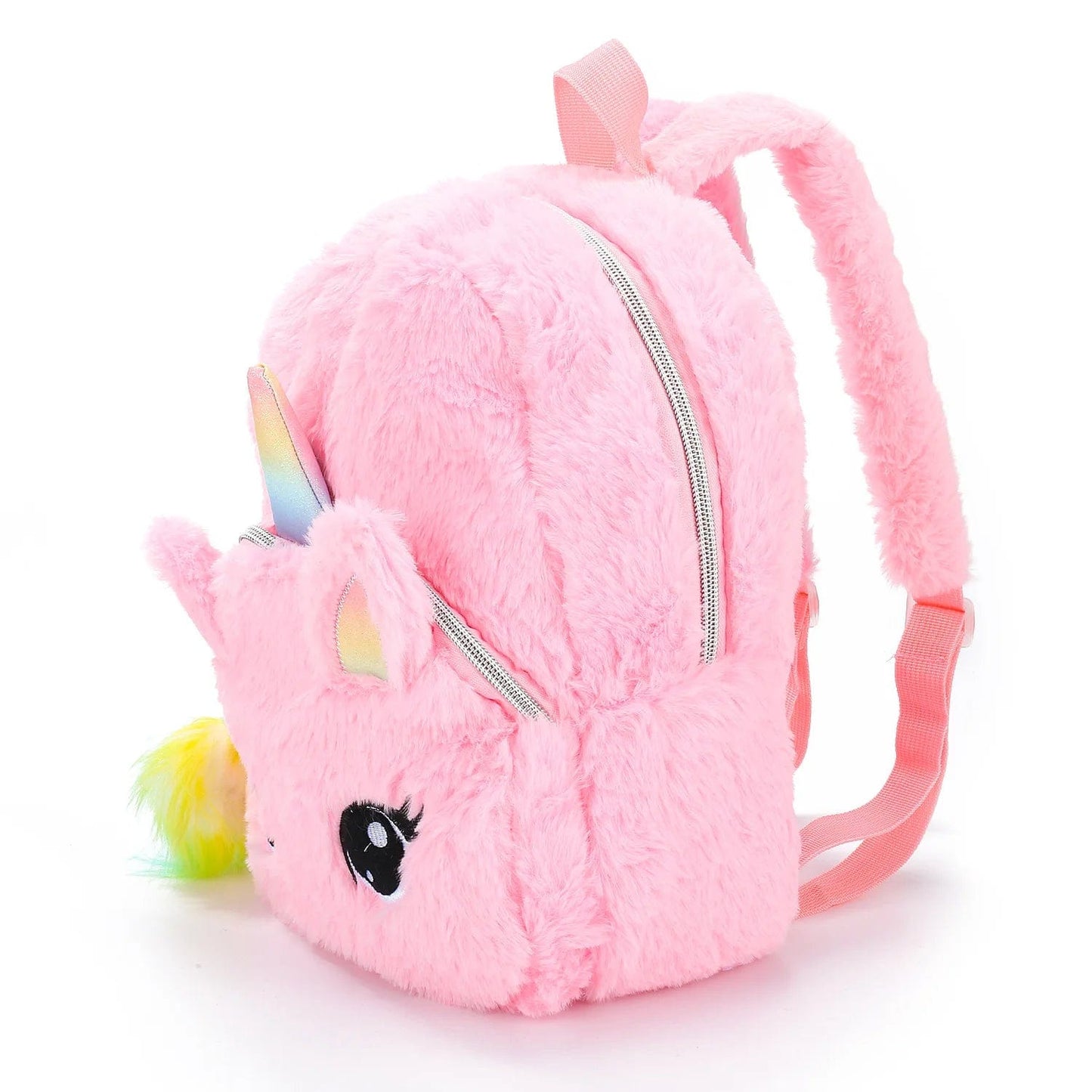 Cartable licorne tout doux avec pompon Ma Petite Licorne Cartables