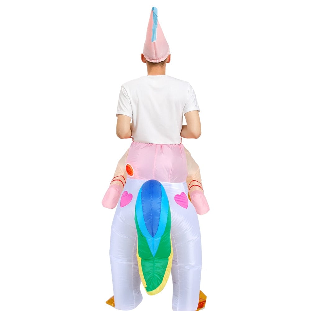 Déguisement licorne gonflable Ma Petite Licorne Costume de mascotte
