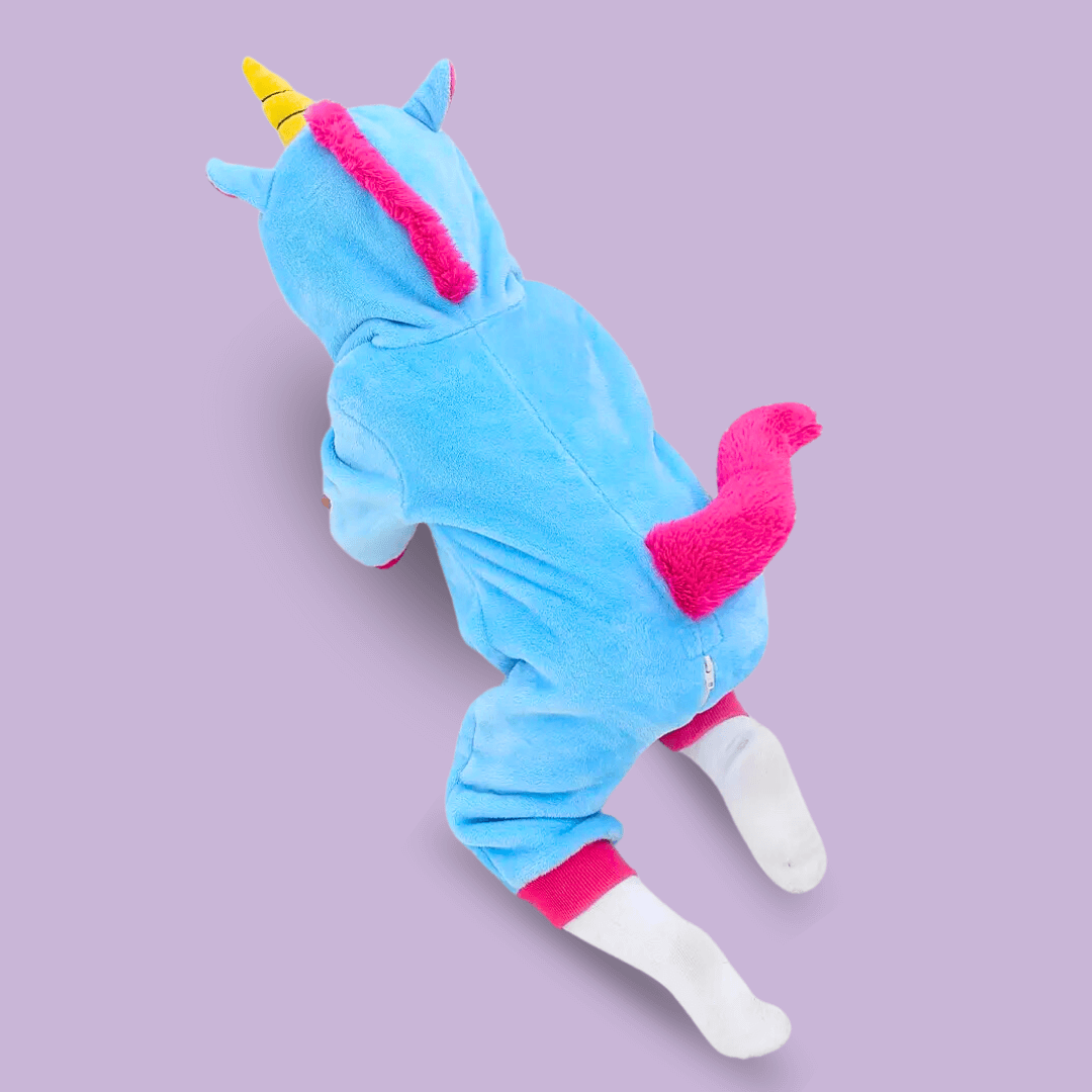 Pyjama Licorne Bébé Bleu Ciel - Kigurumi (Combinaison) Ma Petite Licorne Pyjamas licorne Bébé