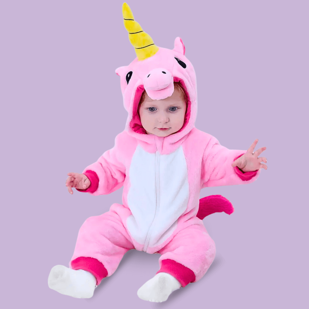 Pyjama Licorne Bébé Rose - Kigurumi (Combinaison) Ma Petite Licorne Pyjamas licorne Bébé