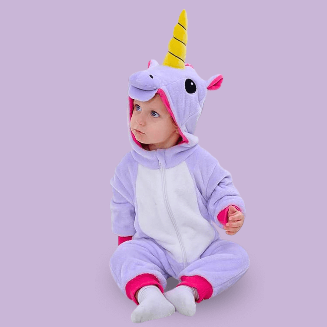 Pyjama Licorne Bébé Violet - Kigurumi (Combinaison) Ma Petite Licorne Pyjamas licorne Bébé