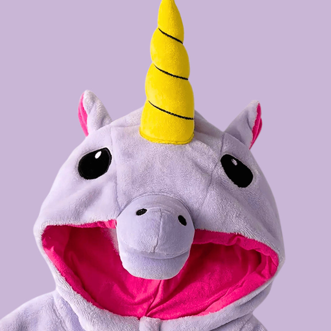 Pyjama Licorne Bébé Violet - Kigurumi (Combinaison) Ma Petite Licorne Pyjamas licorne Bébé