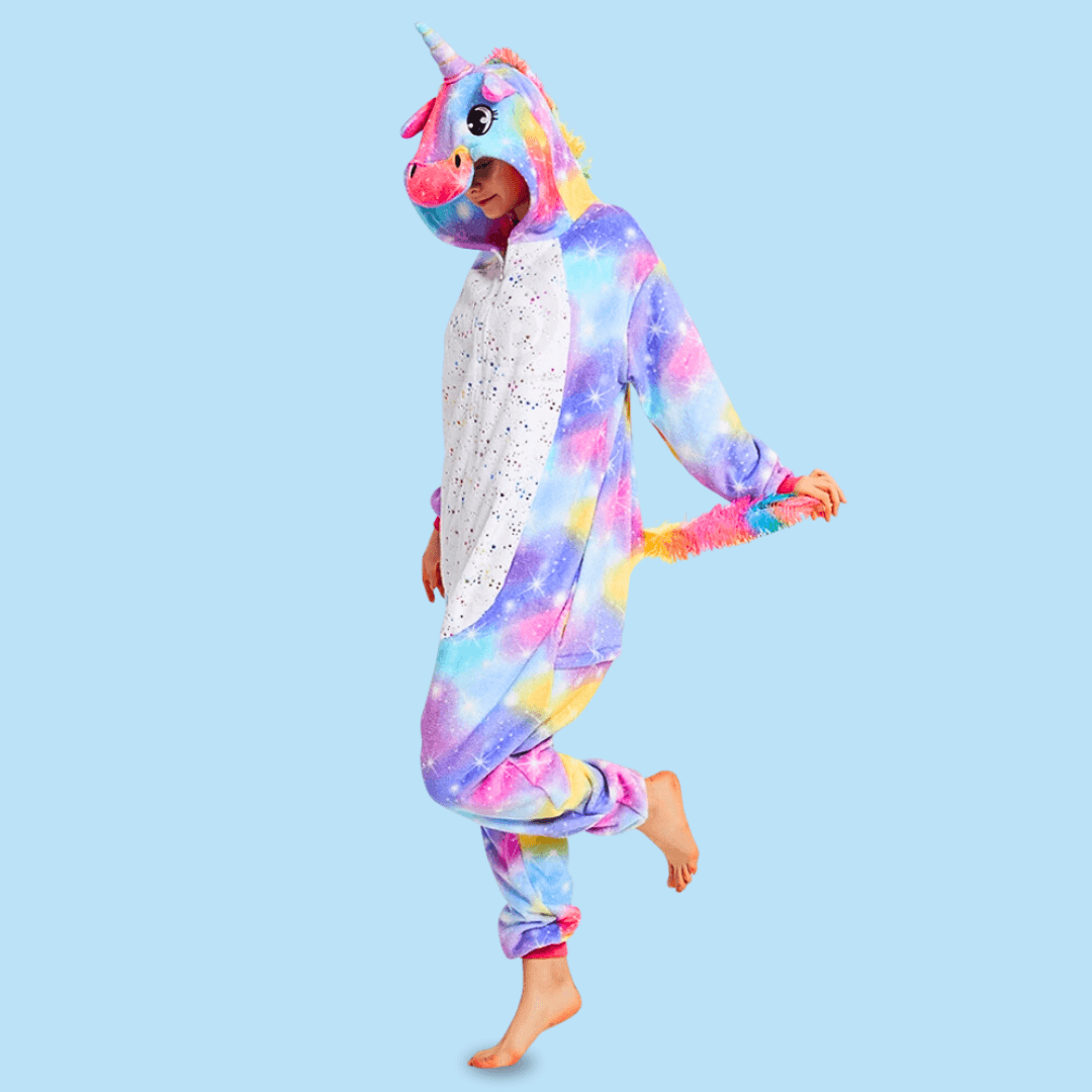 Pyjama Fille Combi Pyjama Polaire Pyjama Licorne Fille Pyjama