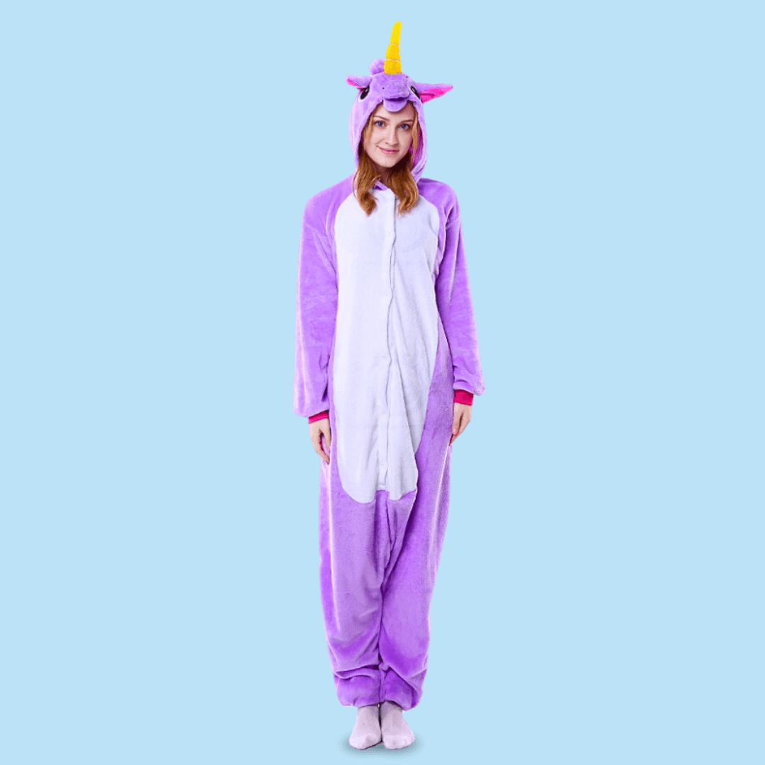 Pyjama Licorne Femme Violet - Kigurumi (Combinaison) Ma Petite Licorne Pyjamas licorne Adulte