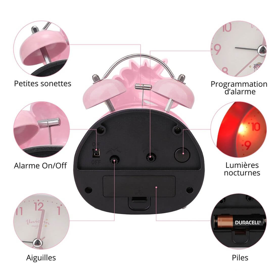 Réveil Licorne Ma Petite Licorne Réveil