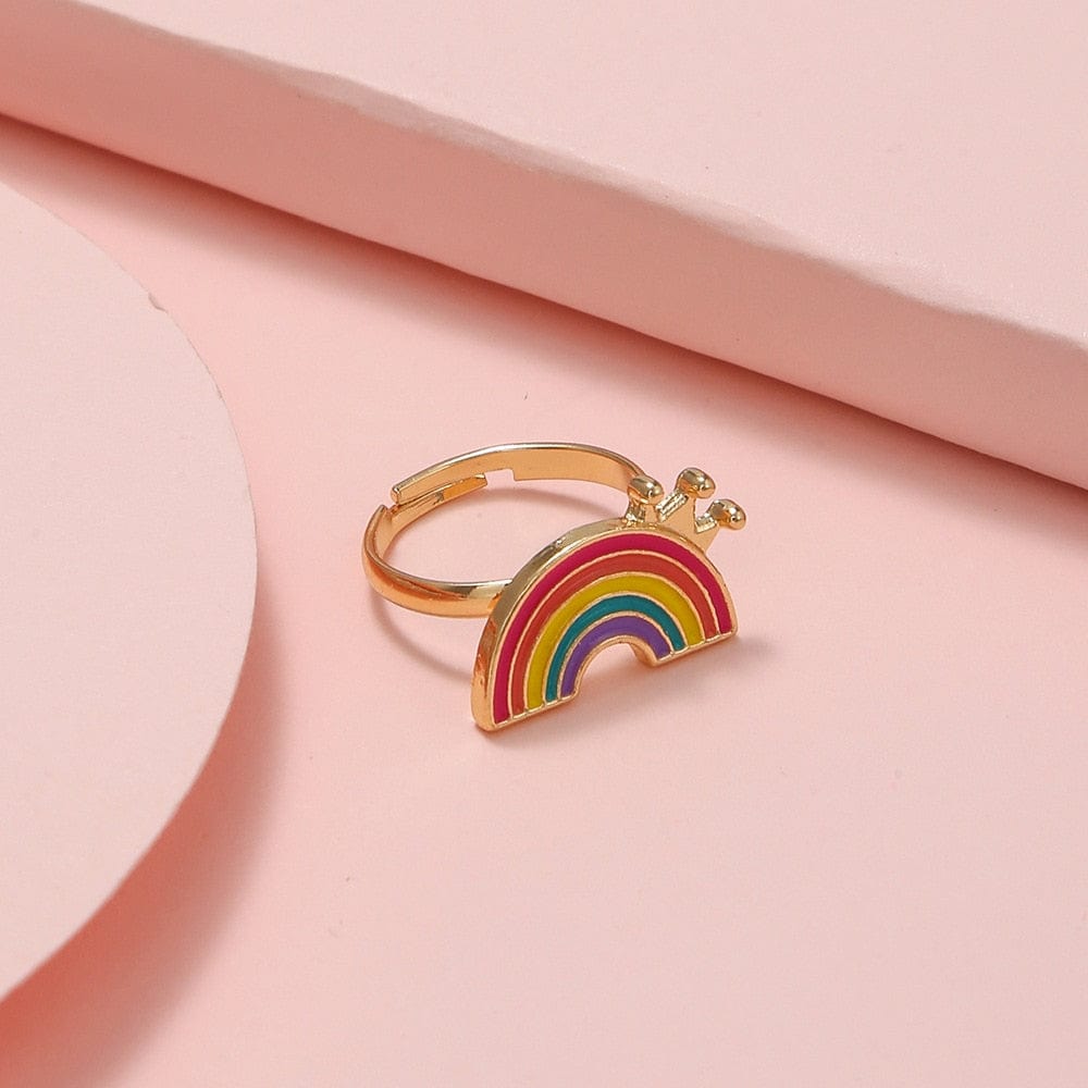 Bague licorne arc-en-ciel Ma Petite Licorne Bagues