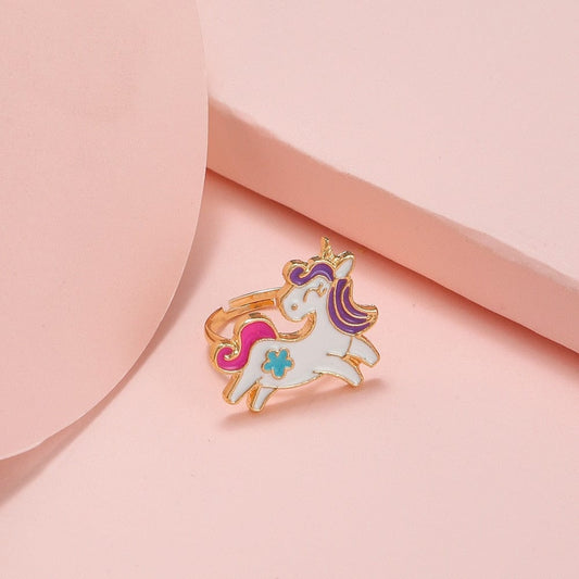 Bague licorne joyeuse Ma Petite Licorne Bagues