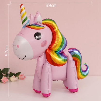 Ballon 3D licorne anniversaire Rose Ma Petite Licorne Ballons