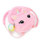 Cartable licorne tout doux avec pompon Ma Petite Licorne Cartables