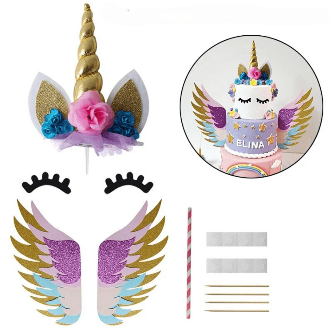 Décoration Licorne pour Gâteaux Ma Petite Licorne Décorations gâteaux