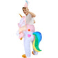 Déguisement licorne gonflable Adulte Ma Petite Licorne Costume de mascotte