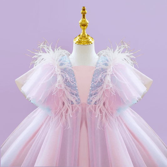 Déguisement Licorne : Robe à Froufrous 2 ans Ma Petite Licorne Robe de princesse