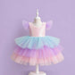 Déguisement licorne: Robe à volants Ma Petite Licorne Robe de princesse