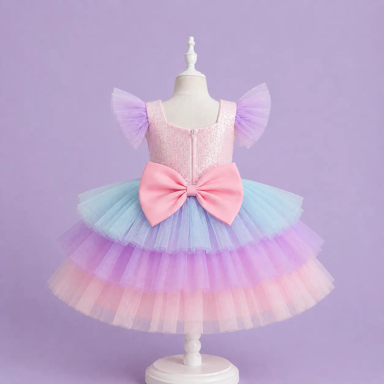 Déguisement licorne: Robe à volants Ma Petite Licorne Robe de princesse