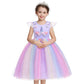 Déguisement licorne: robe d'anniversaire Ma Petite Licorne Robe de princesse