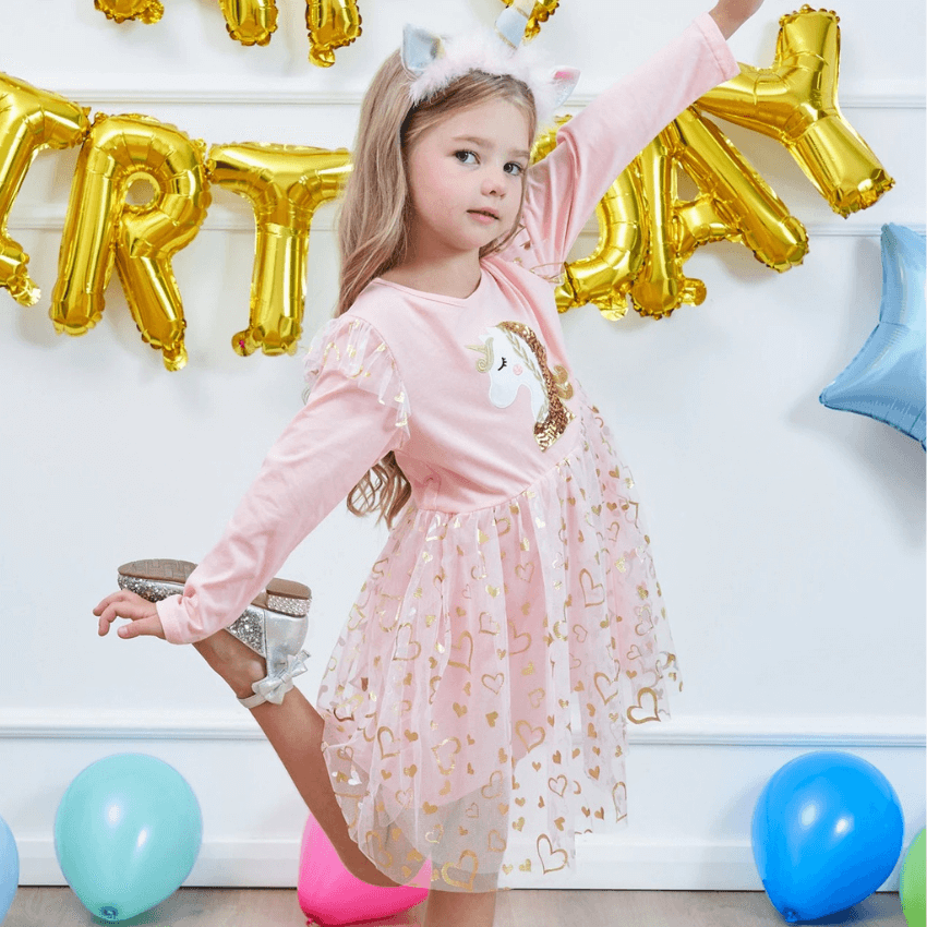 Déguisement Licorne : Robe de Fête Ma Petite Licorne Robe de princesse