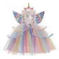 Déguisement licorne: robe de princesse Blanc / 3 ans Ma Petite Licorne Robe de princesse