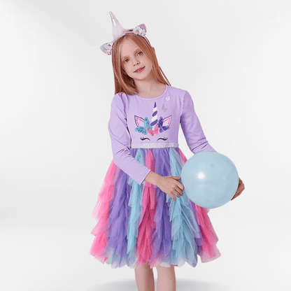 Déguisement licorne : Robe Étincelante 3 ans Ma Petite Licorne Robe de princesse