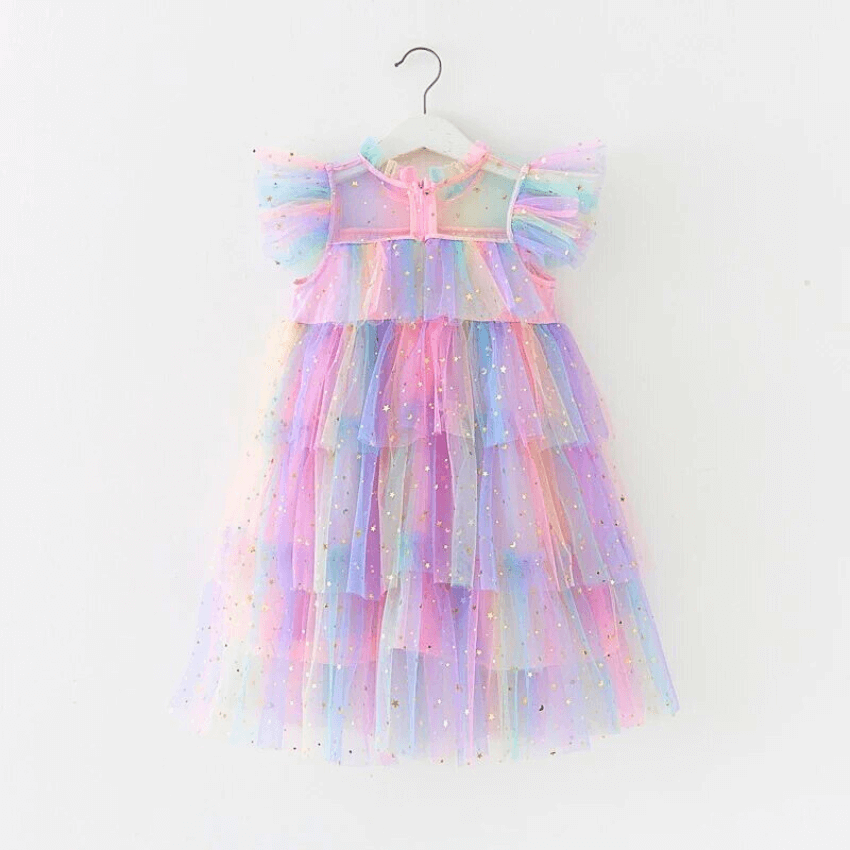 Déguisement licorne : Robe étoilée 3 ans Ma Petite Licorne Robe de princesse