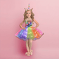Déguisement licorne: robe lumineuse Ma Petite Licorne Robe de princesse