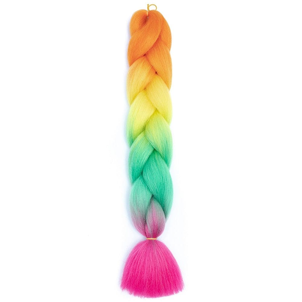 Extensions cheveux licorne Multicolore n°1 Ma Petite Licorne Extensions cheveux