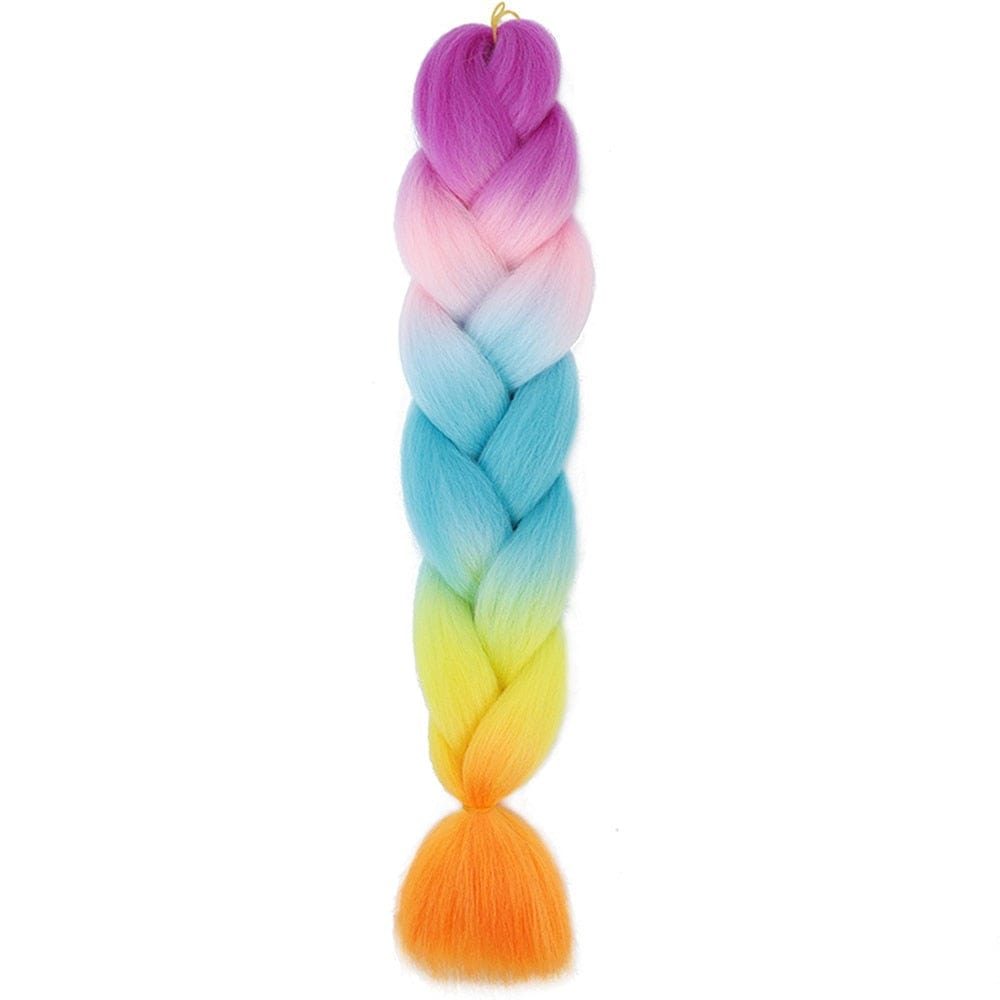 Extensions cheveux licorne Multicolore n°2 Ma Petite Licorne Extensions cheveux