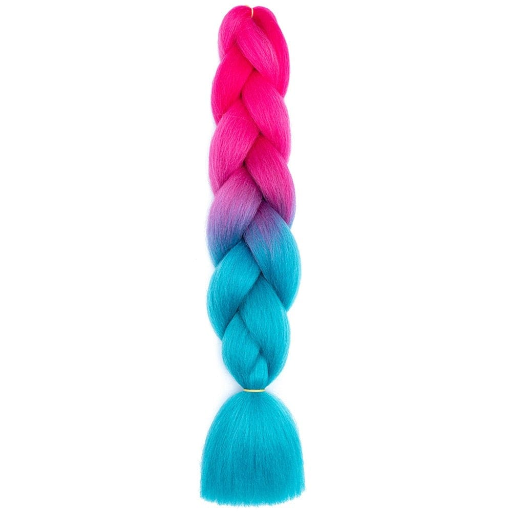 Extensions cheveux licorne Rose et bleu Ma Petite Licorne Extensions cheveux