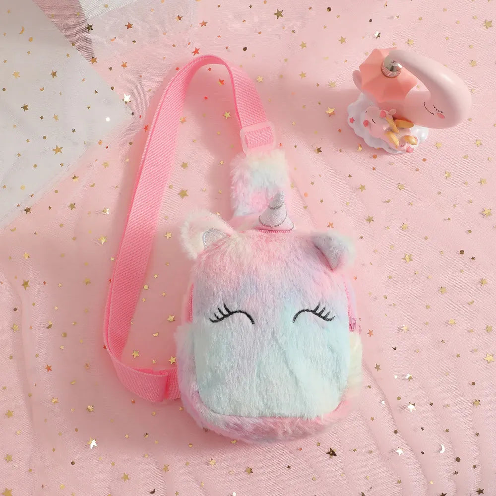 Petit Sac Bandoulière Licorne Tout Doux Ma Petite Licorne Sacs bandoulière