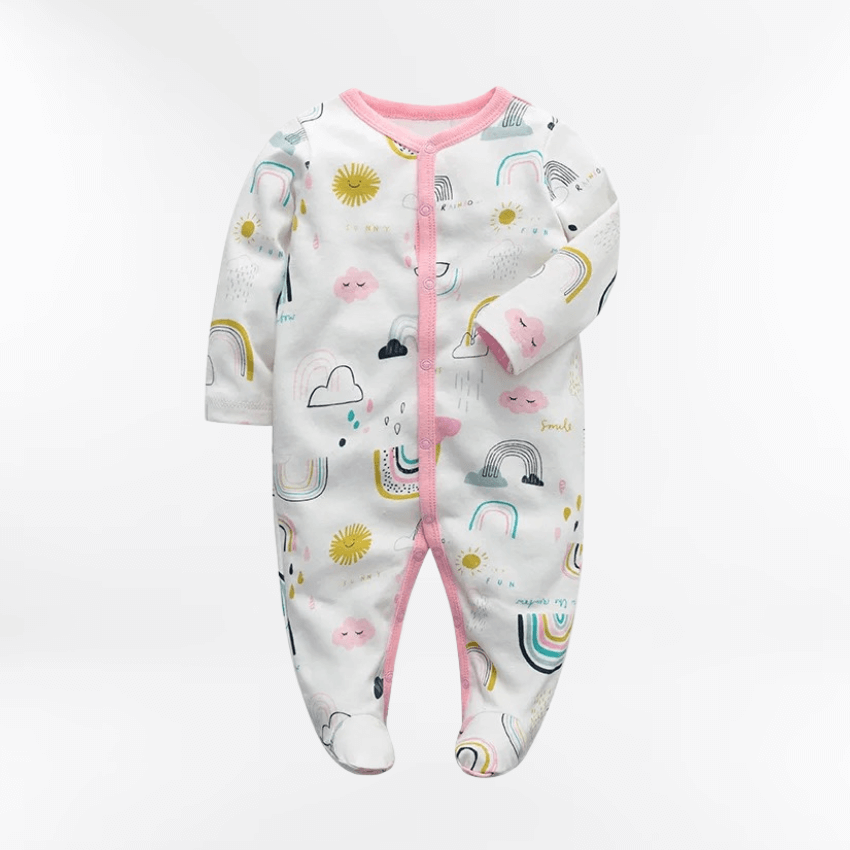 Pyjama Licorne Bébé - Barboteuse Arc-en-Ciel 3 mois Ma Petite Licorne Pyjamas licorne Bébé