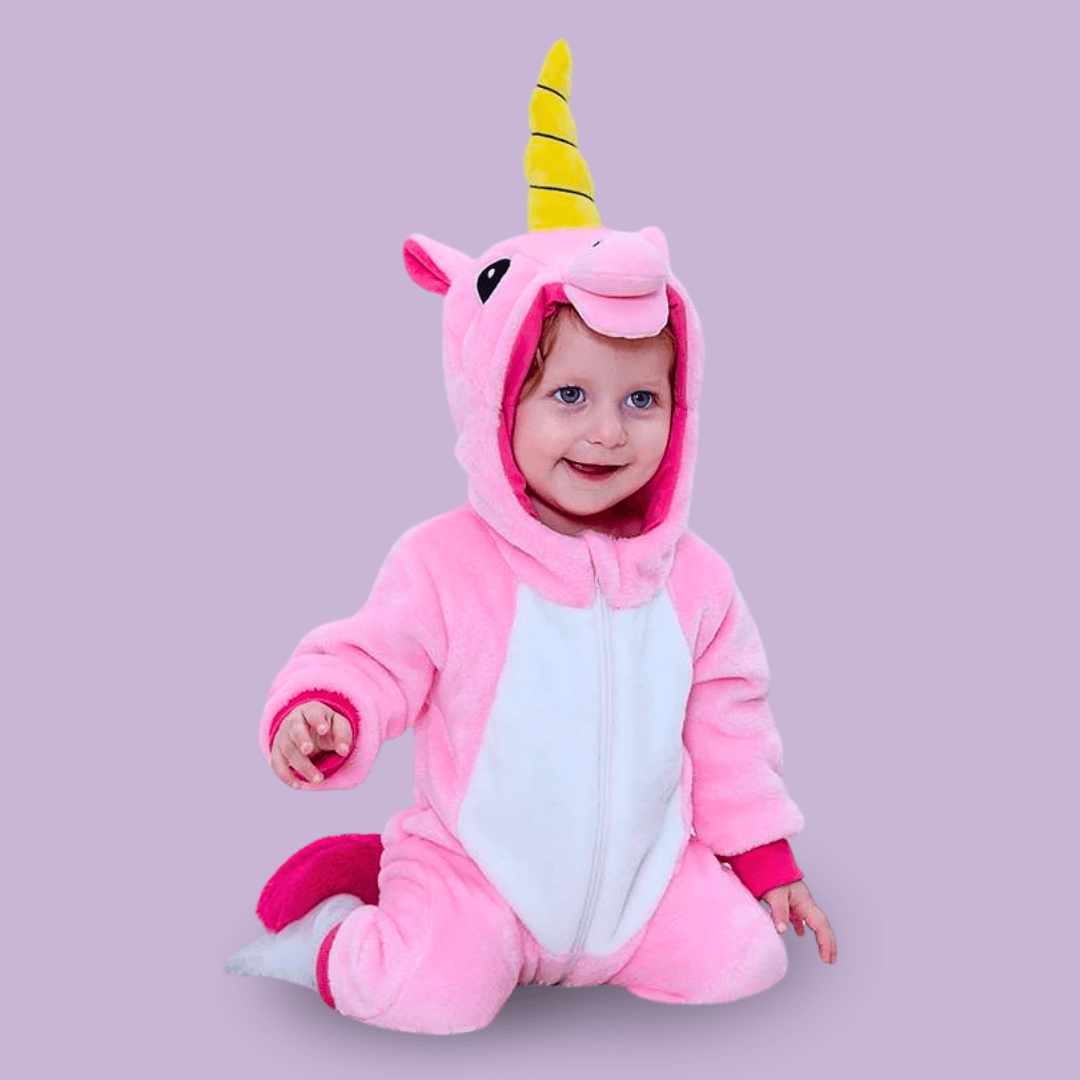 Pyjama Licorne Bébé Rose - Kigurumi (Combinaison) 3-6 mois Ma Petite Licorne Pyjamas licorne Bébé