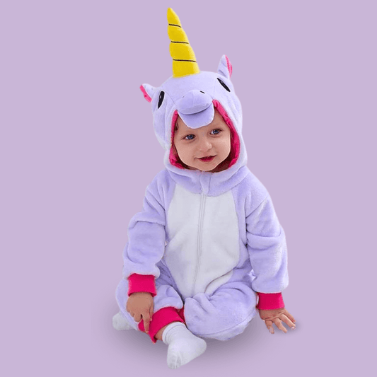 Pyjama Licorne Bébé Violet - Kigurumi (Combinaison) 3-6 mois Ma Petite Licorne Pyjamas licorne Bébé