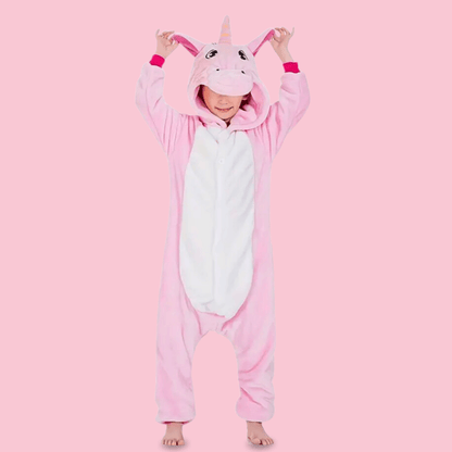 Pyjama Licorne Fille Rose - Kigurumi (Combinaison) 4 ans Ma Petite Licorne Pyjamas licorne Enfant