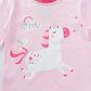 Pyjama Licorne Fille Tout Doux Ma Petite Licorne Pyjamas licorne Enfant
