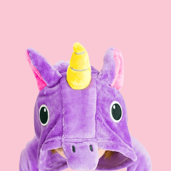 Pyjama Licorne Fille Violet Kigurumi (Combinaison) – Ma Petite