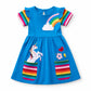 Robe Licorne Bleue Ma Petite Licorne Robe