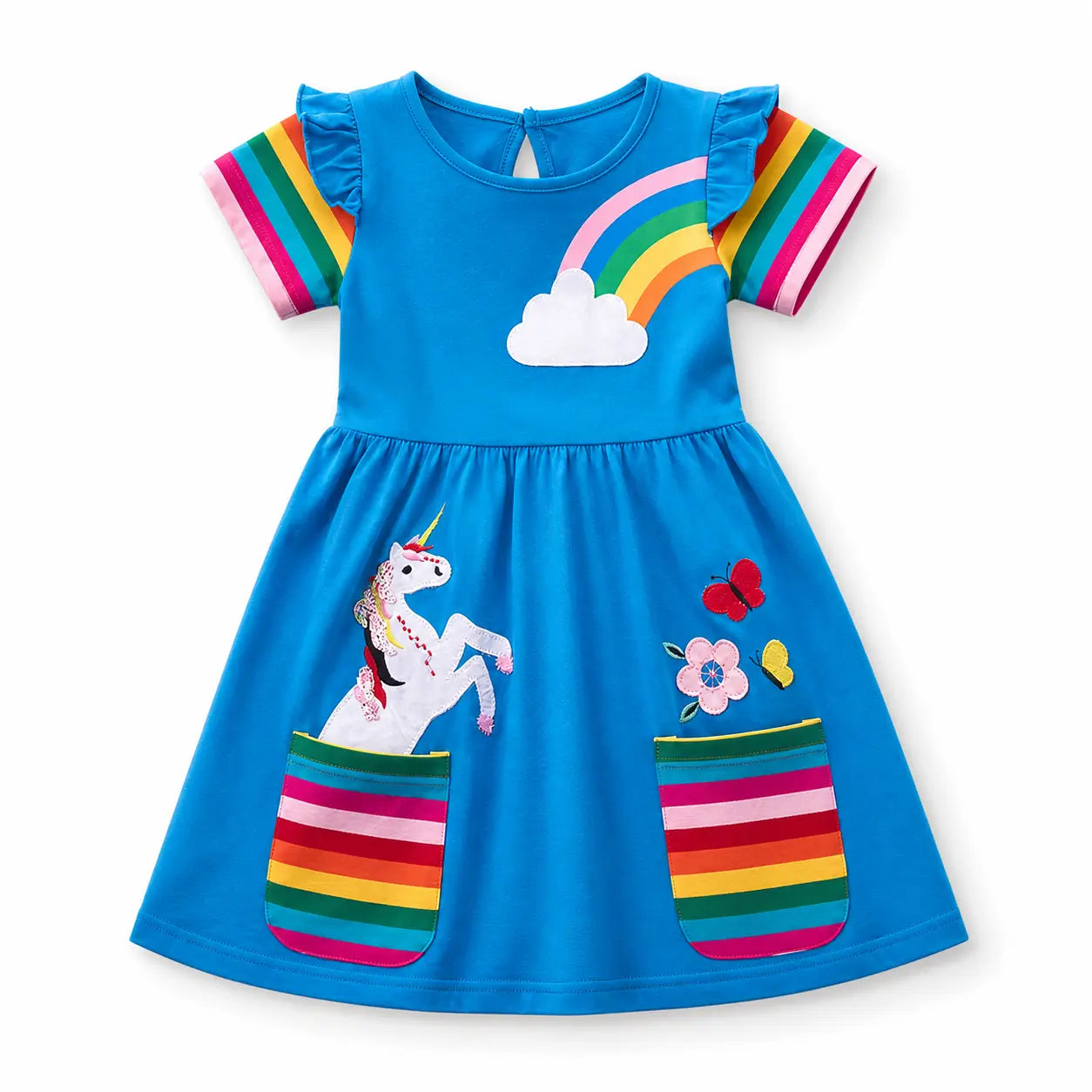 Robe Licorne Bleue Ma Petite Licorne Robe