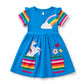 Robe Licorne Bleue Ma Petite Licorne Robe