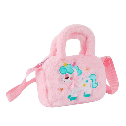 Sac à main licorne avec bandoulière Rose Ma Petite Licorne Sacs à main