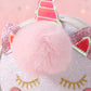 Sac à main pailleté licorne avec pompon Ma Petite Licorne Sacs à main