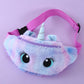 Sac banane licorne tout doux Violet et Rose Ma Petite Licorne Sacs banane