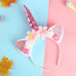Serre-tête licorne Rose poudré Ma Petite Licorne Serre-têtes