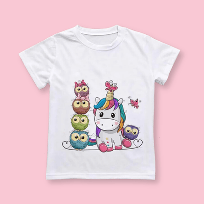 T-shirt licorne family 2 ans Ma Petite Licorne T-shirts