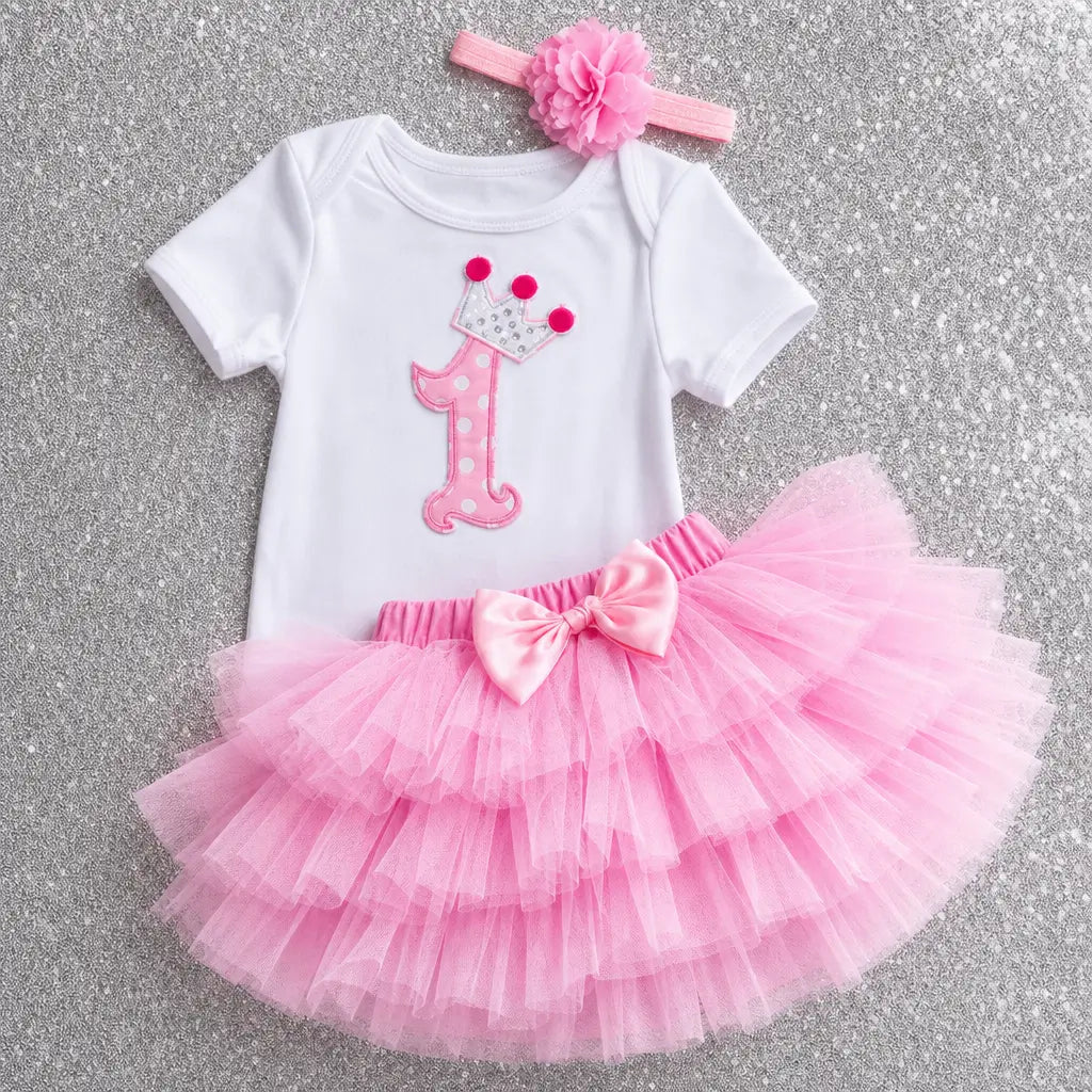 Tenue Princesse Premier Anniversaire Bébé Ma Petite Licorne Body