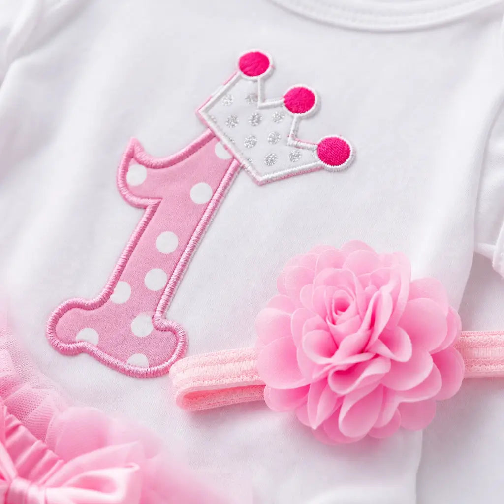 Tenue Princesse Premier Anniversaire Bébé Ma Petite Licorne Body